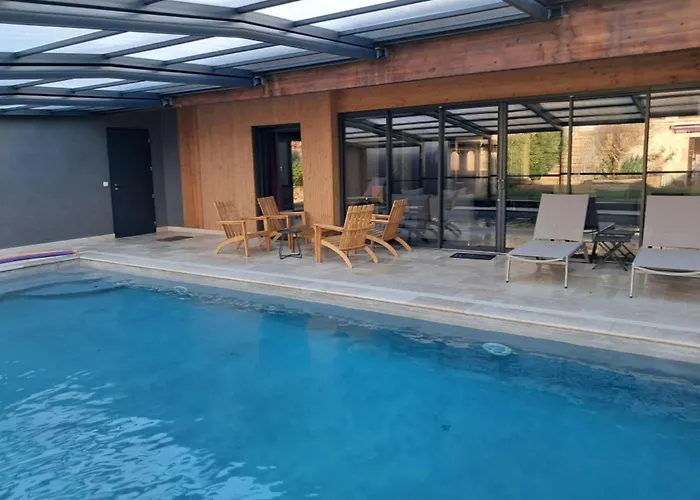 In With Private Pool Tatil Evi Vayrac